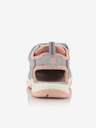 ALPINE PRO Graue Mädchen-Outdoor-Sandalen ALPINE PRO GROBO