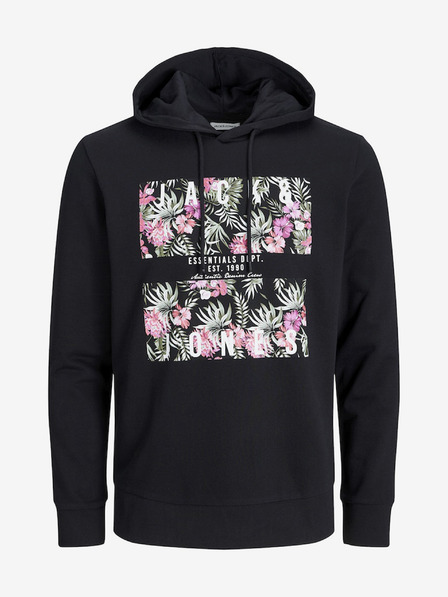 Jack & Jones Schwarzer Herren-Kapuzenpullover Jack & Jones Chill