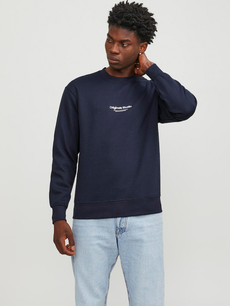 Jack & Jones Dunkelblauer Jack & Jones Vesterbro Kapuzenpullover für Herren