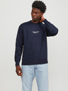 Jack & Jones Dunkelblauer Jack & Jones Vesterbro Kapuzenpullover für Herren