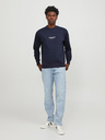 Jack & Jones Dunkelblauer Jack & Jones Vesterbro Kapuzenpullover für Herren