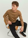Jack & Jones Brauner Jack & Jones Basic-Pullover für Herren