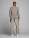 Jack & Jones Hellbrauner Jack & Jones Herren Leo Pullover