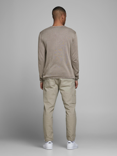Jack & Jones Hellbrauner Jack & Jones Herren Leo Pullover