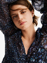 Desigual Dunkelblaues geblümtes Damenkleid Desigual Duque