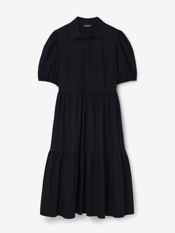 Desigual Schwarzes Desigual Calgary Damenkleid