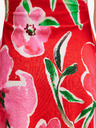 Desigual Rotes geblümtes Damen-Strickkleid Desigual Boston