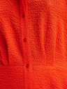 Desigual Orange Desigual Damen Milwaukee Shirt Kleid