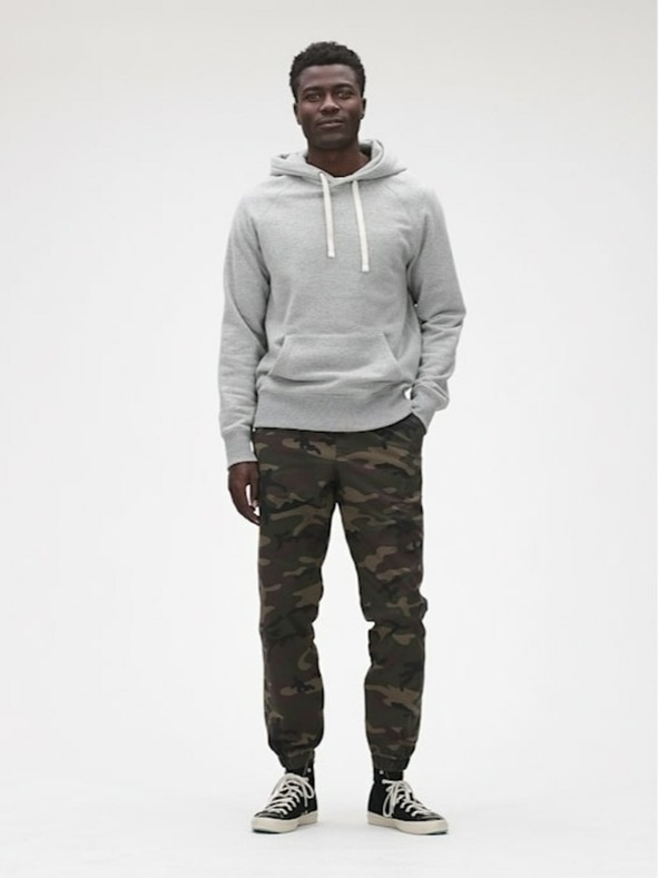 GAP Hose slim canvas joggers with GapFlex GAP