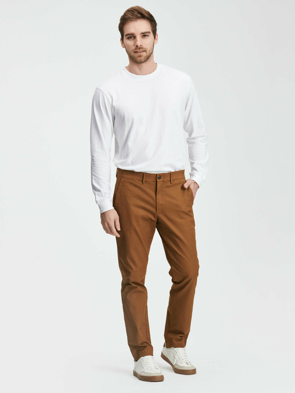GAP Hose modern khaki in slim fit GapFlex GAP