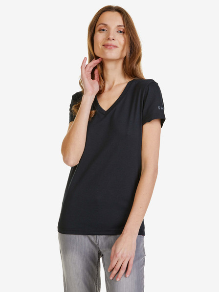 Sam 73 Schwarzes Damen-T-Shirt SAM 73 Claudia