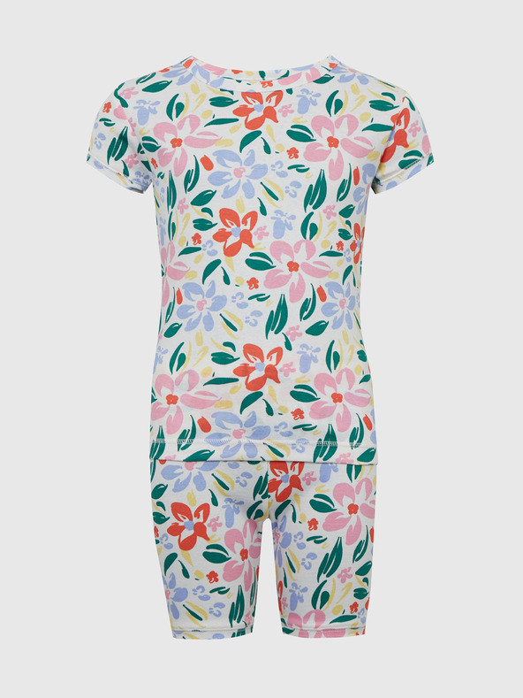 GAP Kurzer Pyjama für Kinder Floral GAP