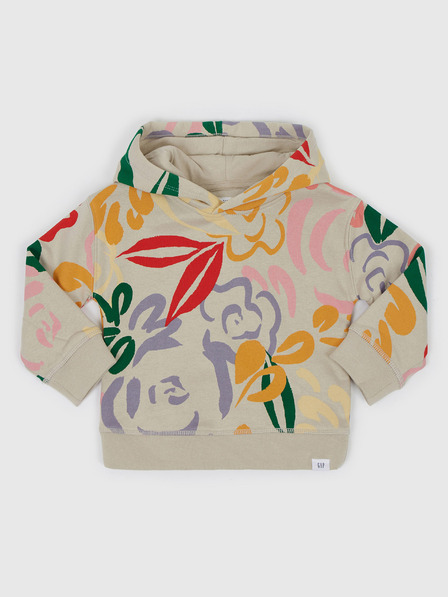 GAP Baby Blumiges Sweatshirt mit Kapuze GAP