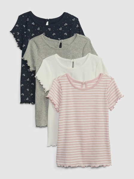 GAP Baby Rippen-T-Shirts, 4er-Pack GAP