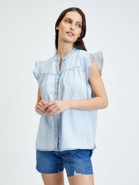 GAP Bluse Top mit Volants GAP