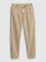 GAP Kinder-Jeans beige barrel GAP