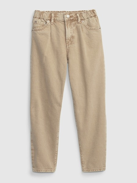 GAP Kinder-Jeans beige barrel GAP