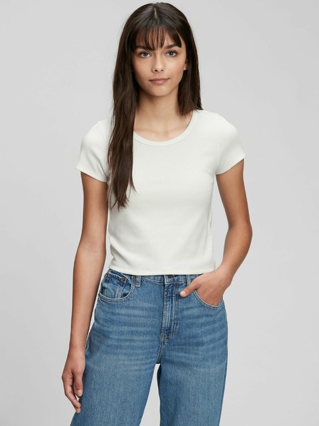 GAP Geripptes Teen T-Shirt GAP