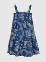 GAP Gemustertes Kinderkleid aus Leinen GAP