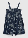 GAP Baby Gemusterter Leinen-Overall GAP