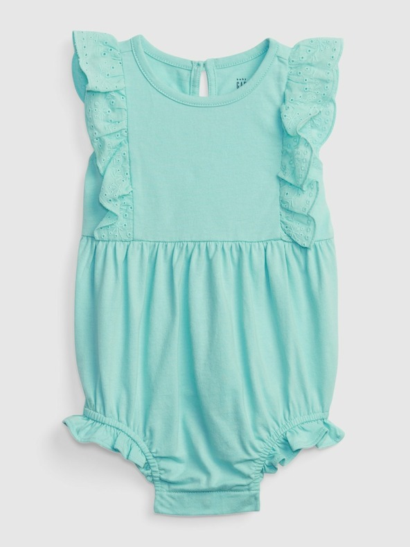 GAP Baby Baumwoll-Body mit Rüschen GAP