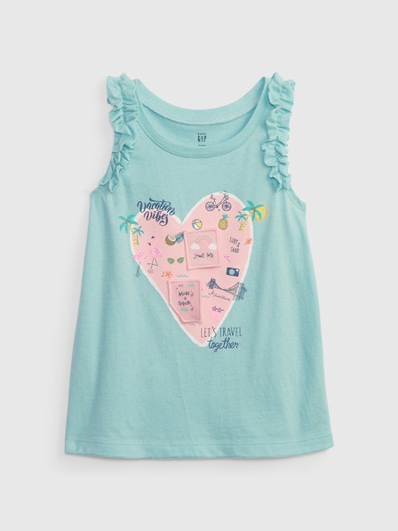 GAP Baby Top mit Herz-Print GAP