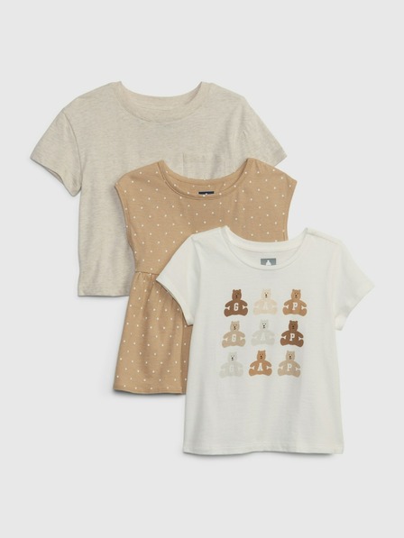 GAP Baby T-Shirts Mix & Match, 3er-Pack GAP