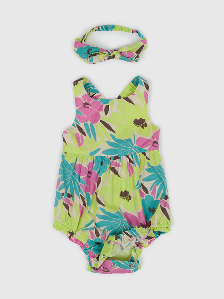 GAP Baby Blumen-Body mit Haarband GAP