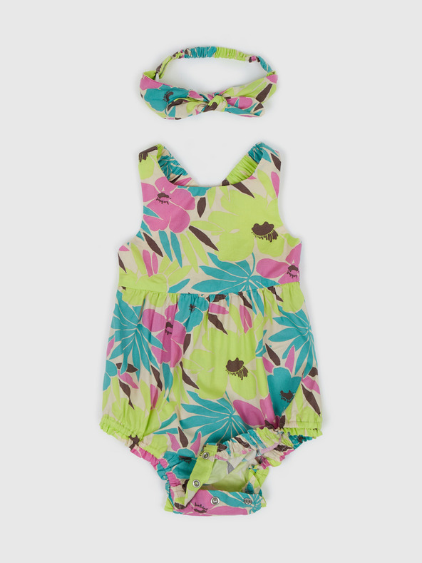 GAP Baby Blumen-Body mit Haarband GAP