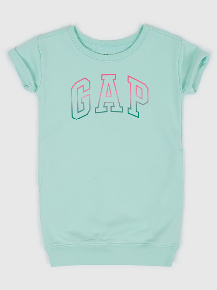 GAP Baby Sweatshirt-Kleid mit Logo GAP