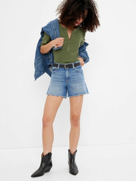 GAP T-Shirt mit drapierten Ärmeln GAP