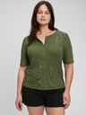 GAP T-Shirt mit drapierten Ärmeln GAP