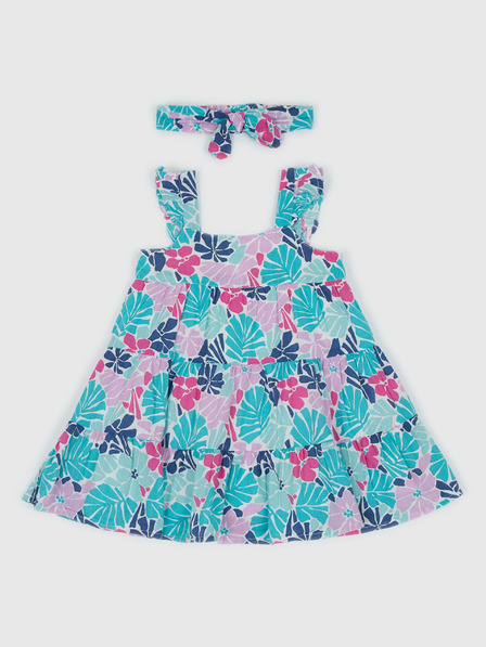 GAP Baby Blumiges Kleid mit Haarband GAP