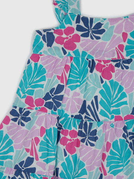 GAP Baby Blumiges Kleid mit Haarband GAP