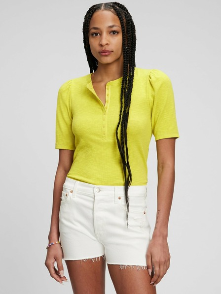 GAP T-Shirt mit drapierten Ärmeln GAP