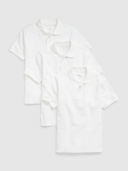 GAP Kinder Poloshirts uniform organic, 3 Stück GAP