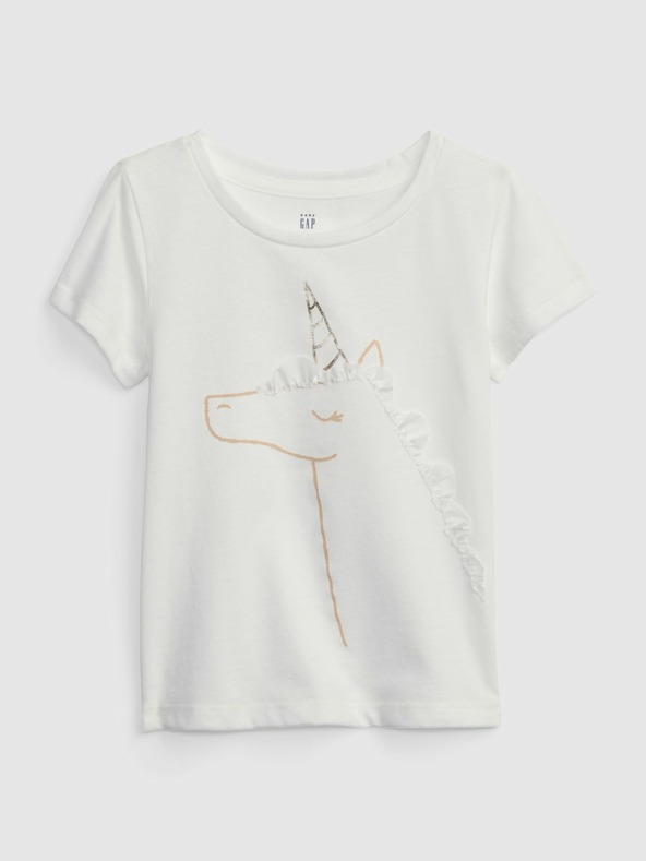 GAP Baby T-Shirt mit Einhorn GAP