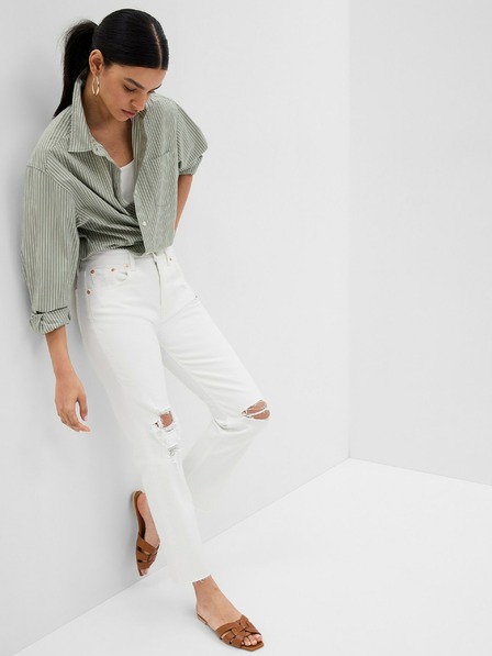 GAP Straight High Rise Cheeky Jeans GAP