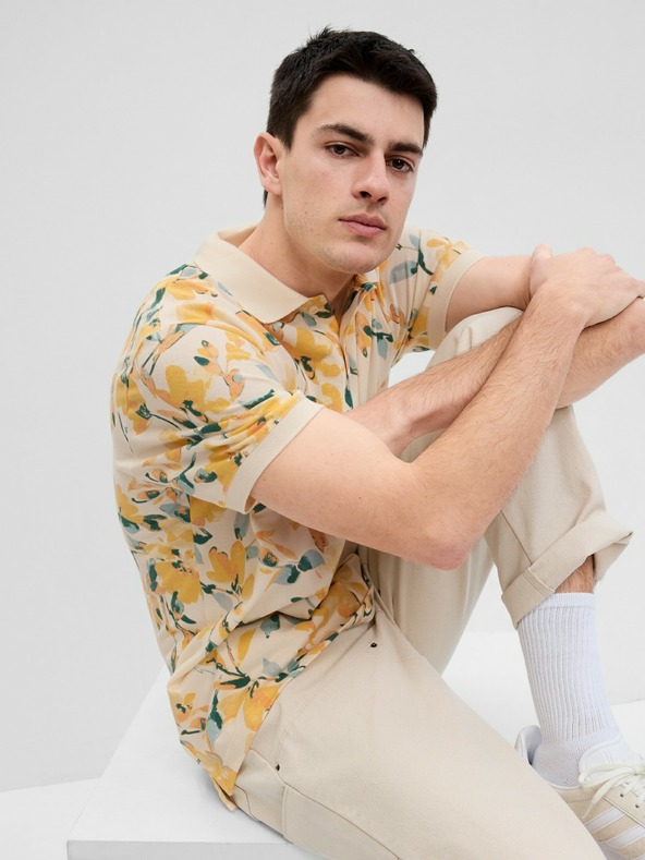 GAP Herren Poloshirt Piqué GAP