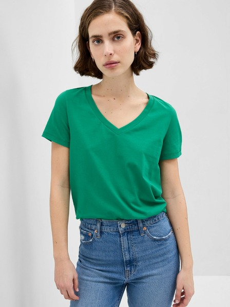 GAP Damen Baumwoll-T-Shirt Vintage GAP