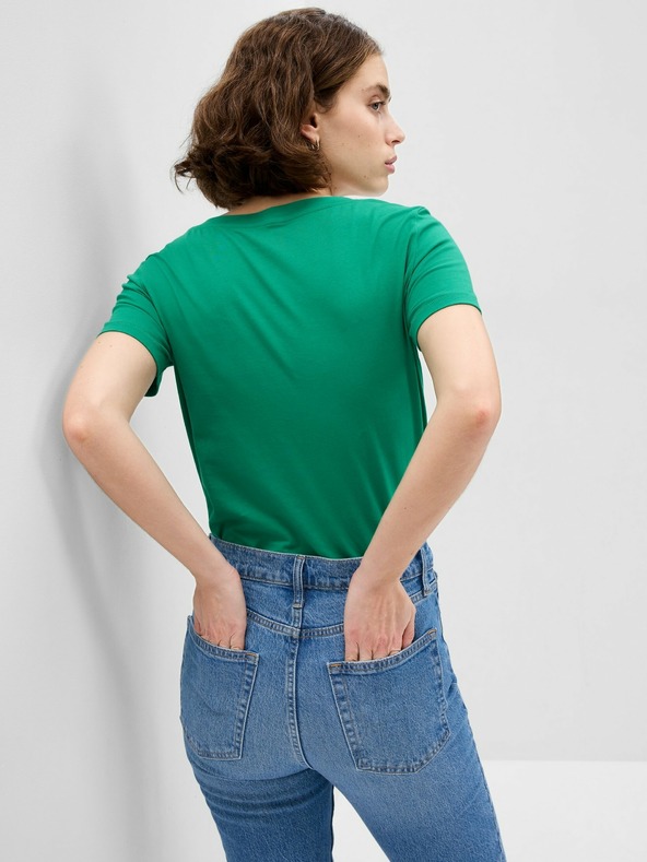 GAP Damen Baumwoll-T-Shirt Vintage GAP