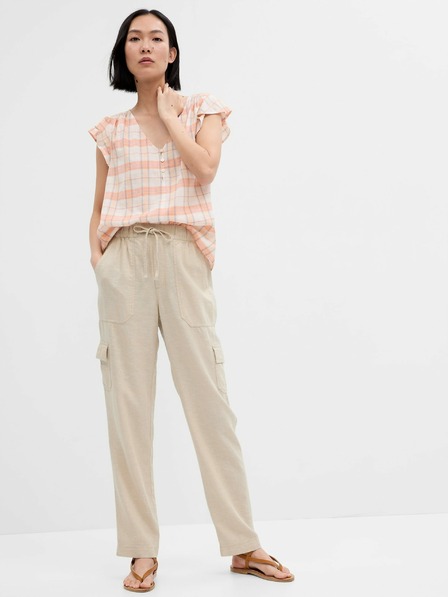 GAP Leinenhose cargo GAP