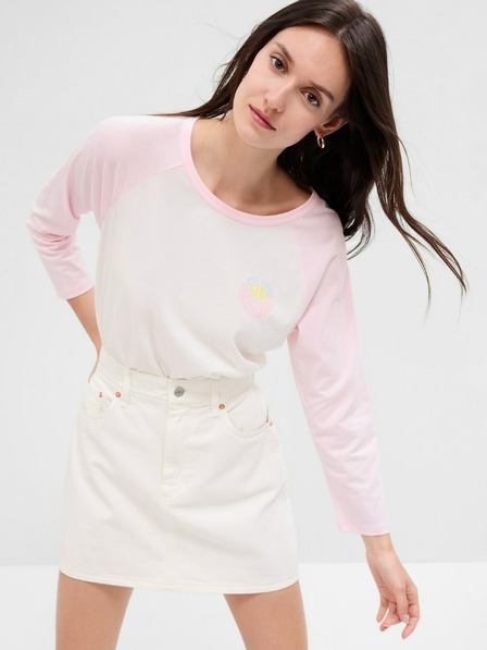GAP T-Shirt mit Retro Logo GAP
