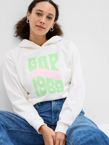 GAP Sweatshirt mit Logo und Fleece GAP
