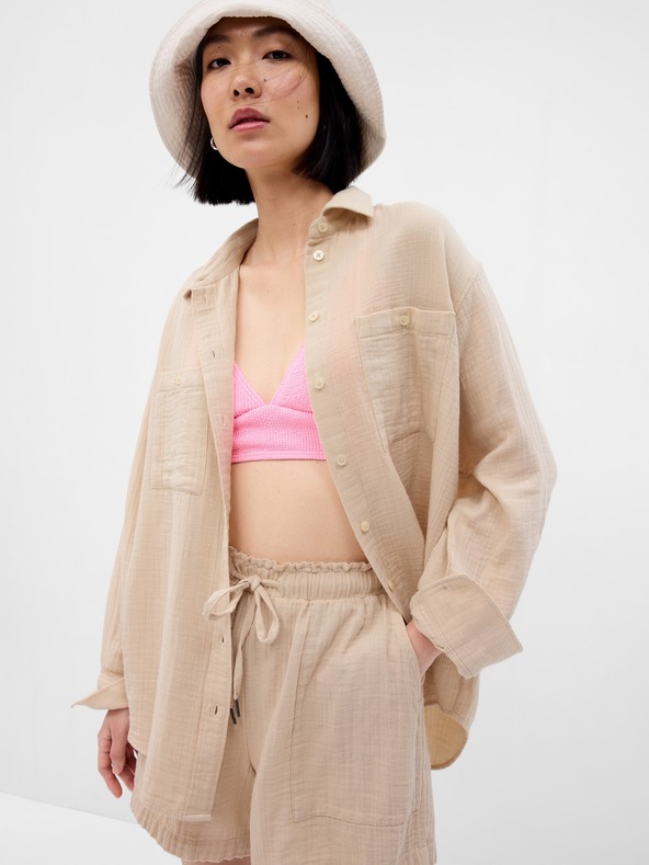 GAP Hemd aus Musselin Oversize GAP