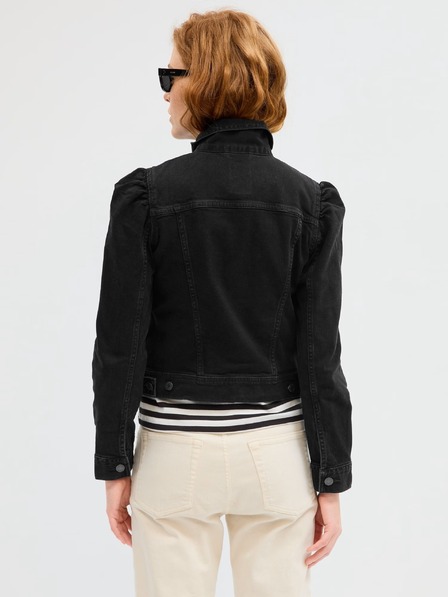 GAP Damen Jeansjacke mit Puffärmeln GAP