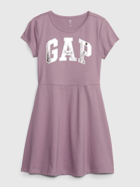 GAP Kinderkleid mit metallischem Logo GAP