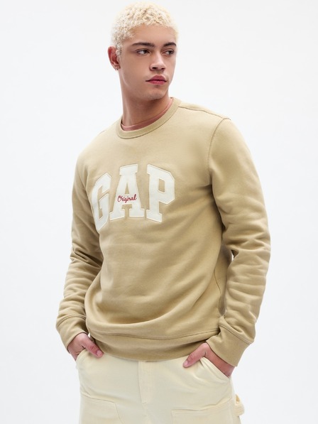 GAP Sweatshirt mit Logo und Fleece GAP