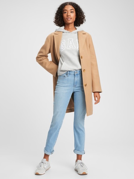 GAP Damen Straight Mid Rise Classic Jeans GAP