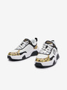 Versace Jeans Couture Schwarze und weiße Herren-Sneakers mit Lederdetails Versace Jeans Couture Fondo Stargaze 01